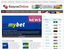 Tablet Screenshot of kasynaonline.pl